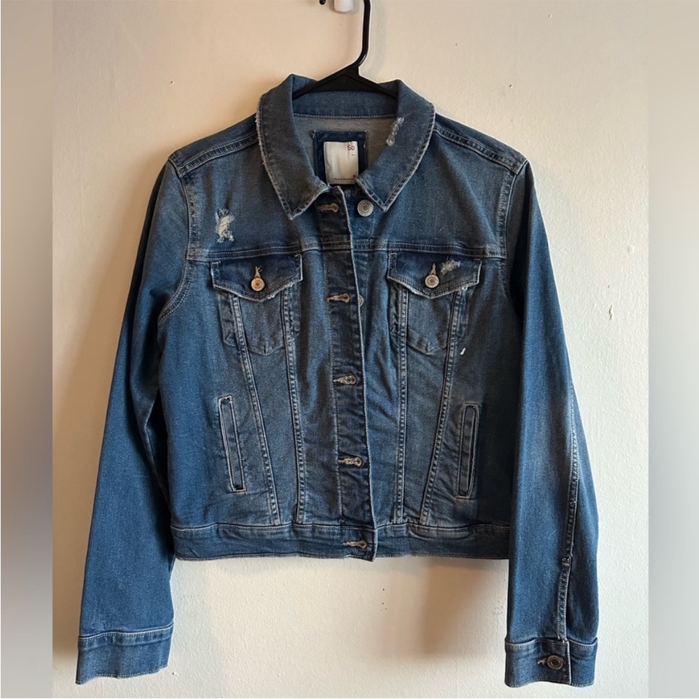NWOT Women’s Blue Jean Jacket, Classic Oversized Denim